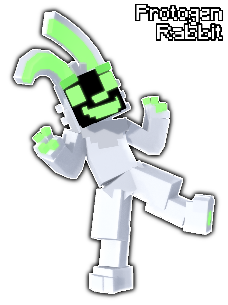 Protogen Rabbit Protogen Rabbit